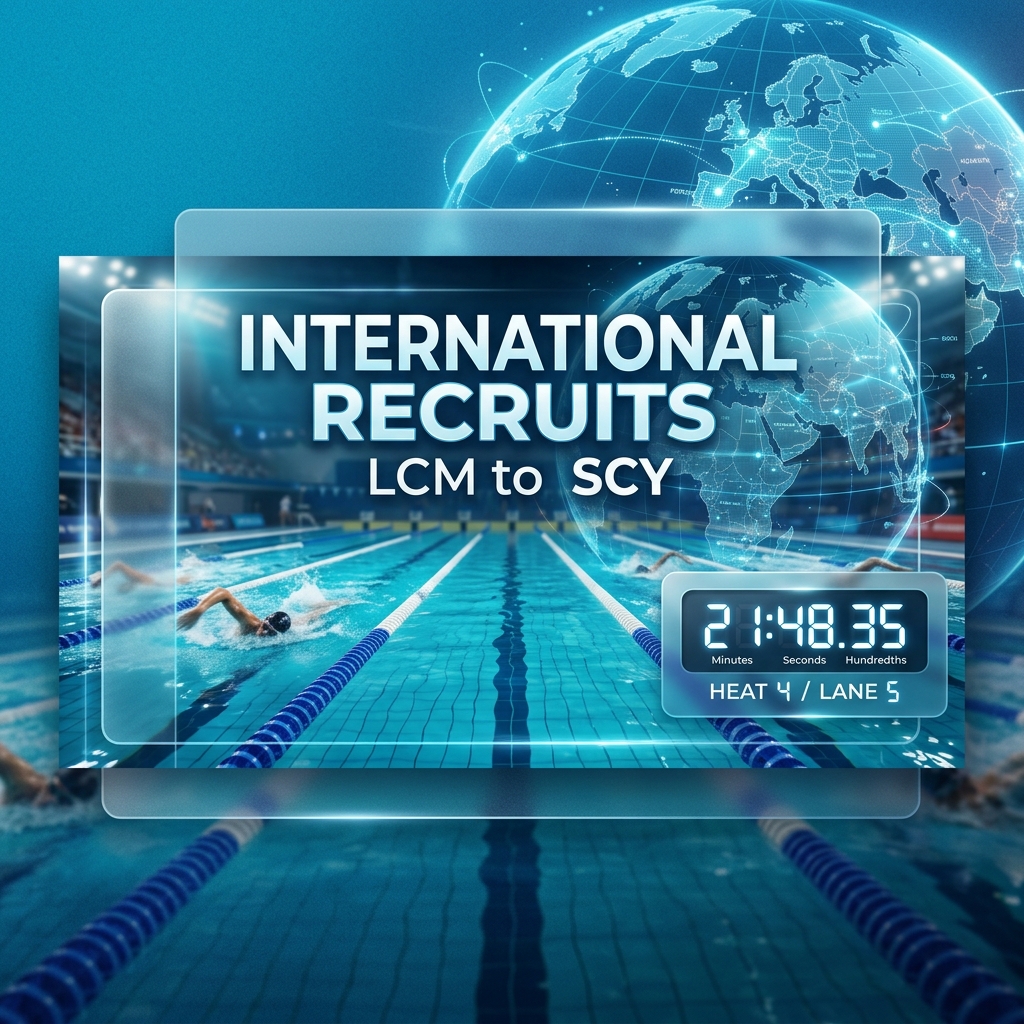 LCM to SCY Conversion for International Recruits Guide