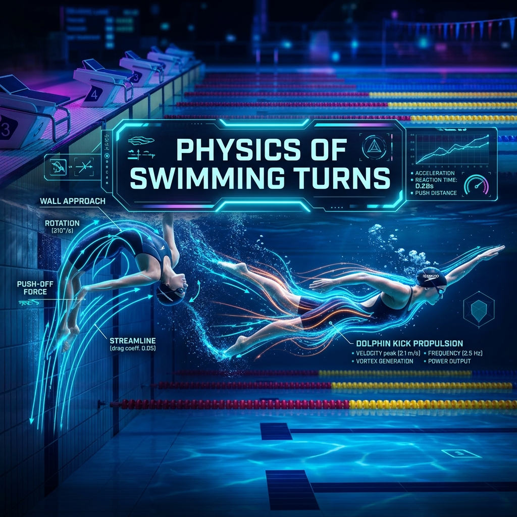 Physics of Swimming Turns & Underwaters: SCY vs LCM Guide