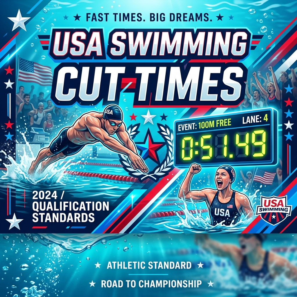 USA Swimming Time Conversion Cut Times & Standards Guide